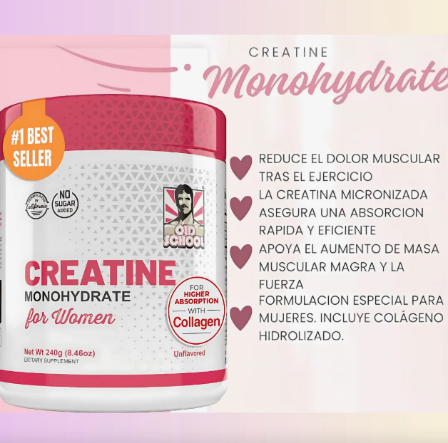 Creatine Monohydrate for Women