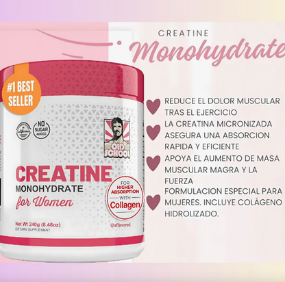 Creatine Monohydrate for Women